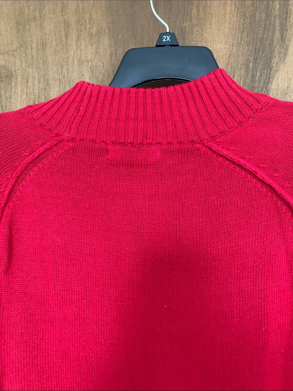 89th & Madison jester red sweater 3X - Picture 9 of 17